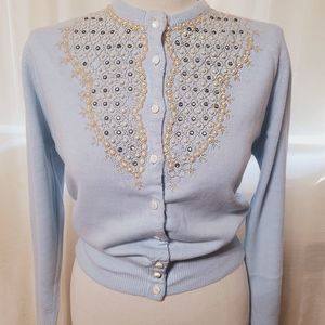 Vintage 1950s cardigan sweater